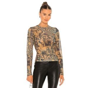 MIAOU Long Sleeve Tee Top- Xs Wanted